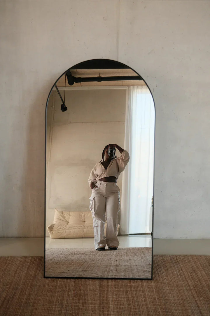 Miroir cintré pleine longueur Luna – 160 x 80 cm