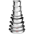 Batterie de cuisine TEFAL Cook Eat 17pcs Ingenio Inox