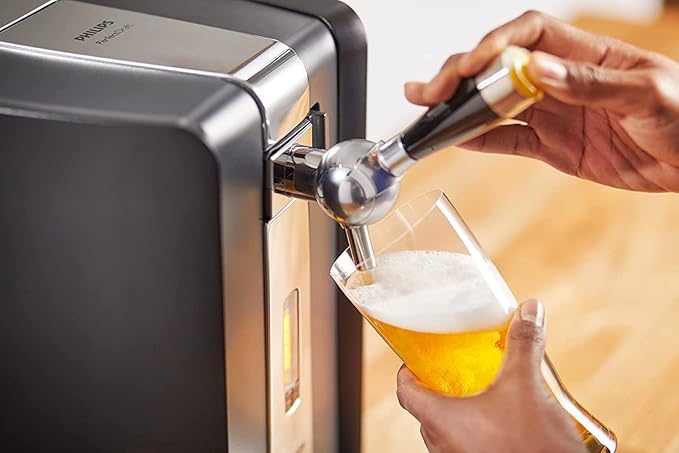 Tireuse à Bière Leffe Blonde 6L – Machine à Pression avec Fût Inclus