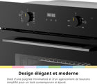 BK Four Noir Encastrable 70L Chaleur tournante