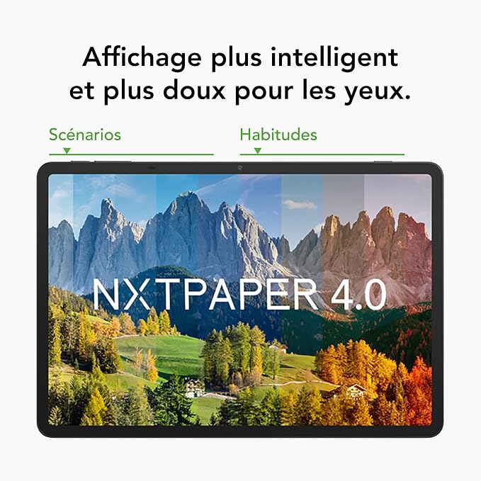 TCL NXTPAPER 11 Plus avec étui Rabattable et Stylet T-Pen, écran NXTPAPER 4.0
