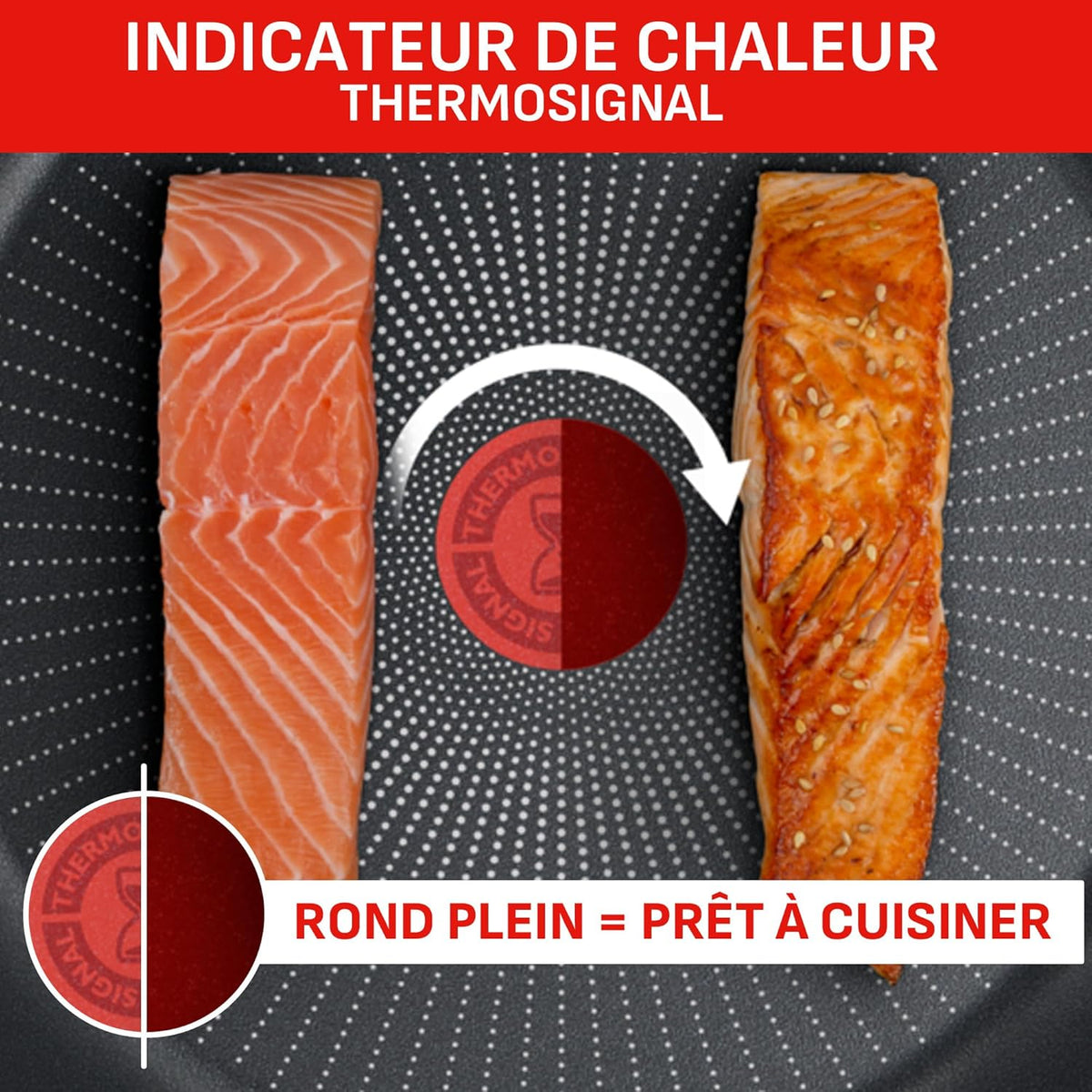 Batterie de cuisine TEFAL Cook Eat 17pcs Ingenio Inox