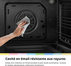 BK Four Noir Encastrable 70L Chaleur tournante