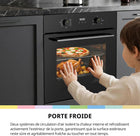 BK Four Noir Encastrable 70L Chaleur tournante