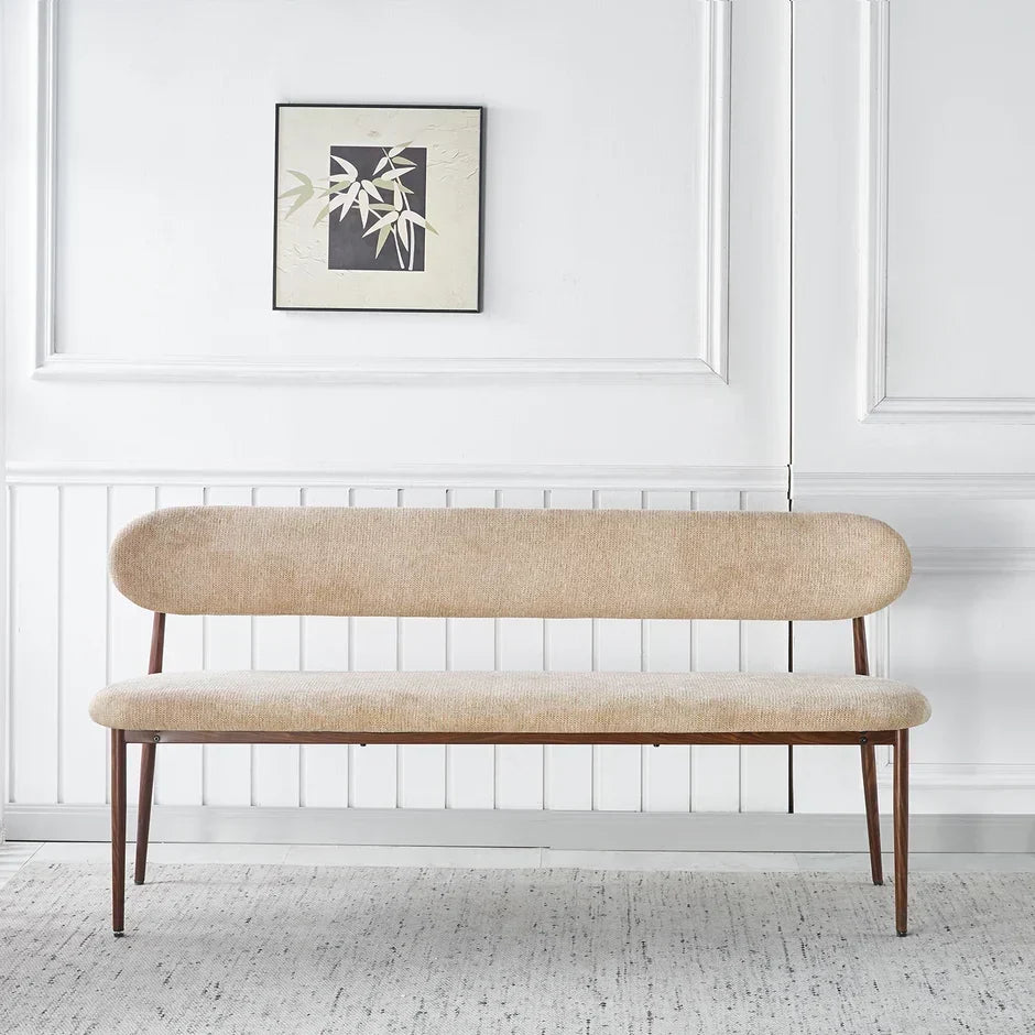 Banquette de salle à manger Japandi Reika